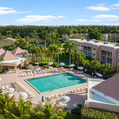 Clubhouse Pool Sales & Leasing Cover | Turtle Lake Golf Colony COA Naples Florida